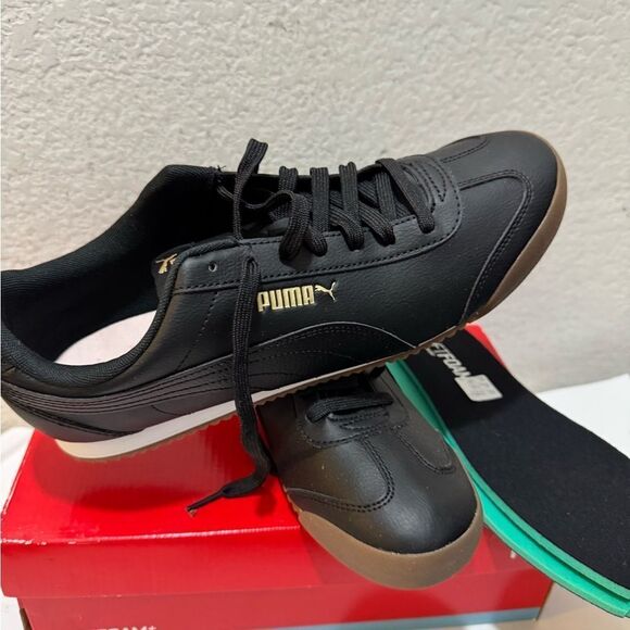 Puma Mens Turino FSL 372861-08 Black Casual Shoes Sneakers Size 11 - Picture 5 of 14